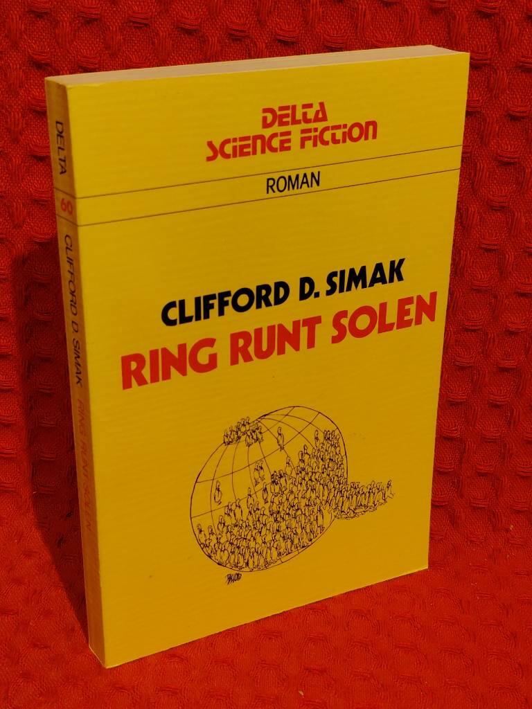 Ring runt solen : [roman] av Clifford D Simak - omslag