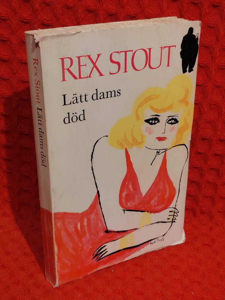 Lätt dams död av Rex Stout - omslag