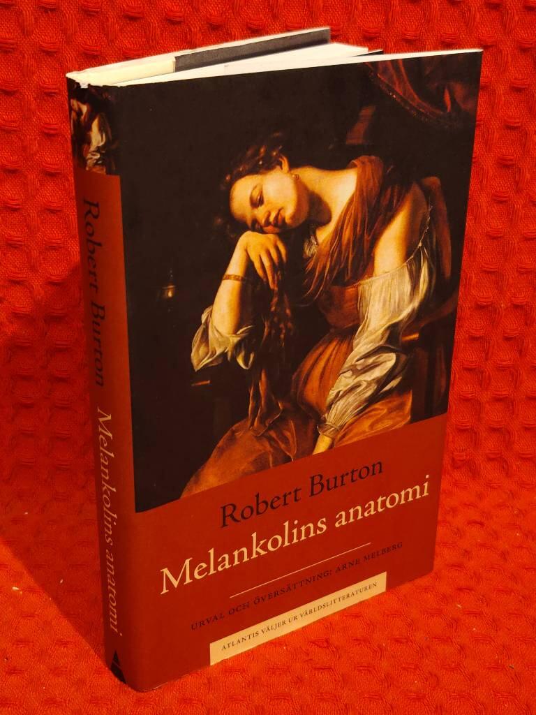 Melankolins anatomi av Robert Burton - omslag