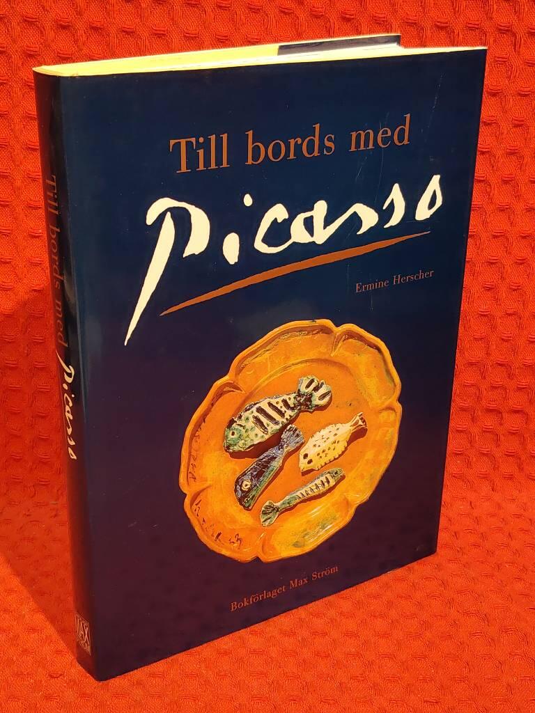 Till bords med Picasso av Ermine Herscher - omslag