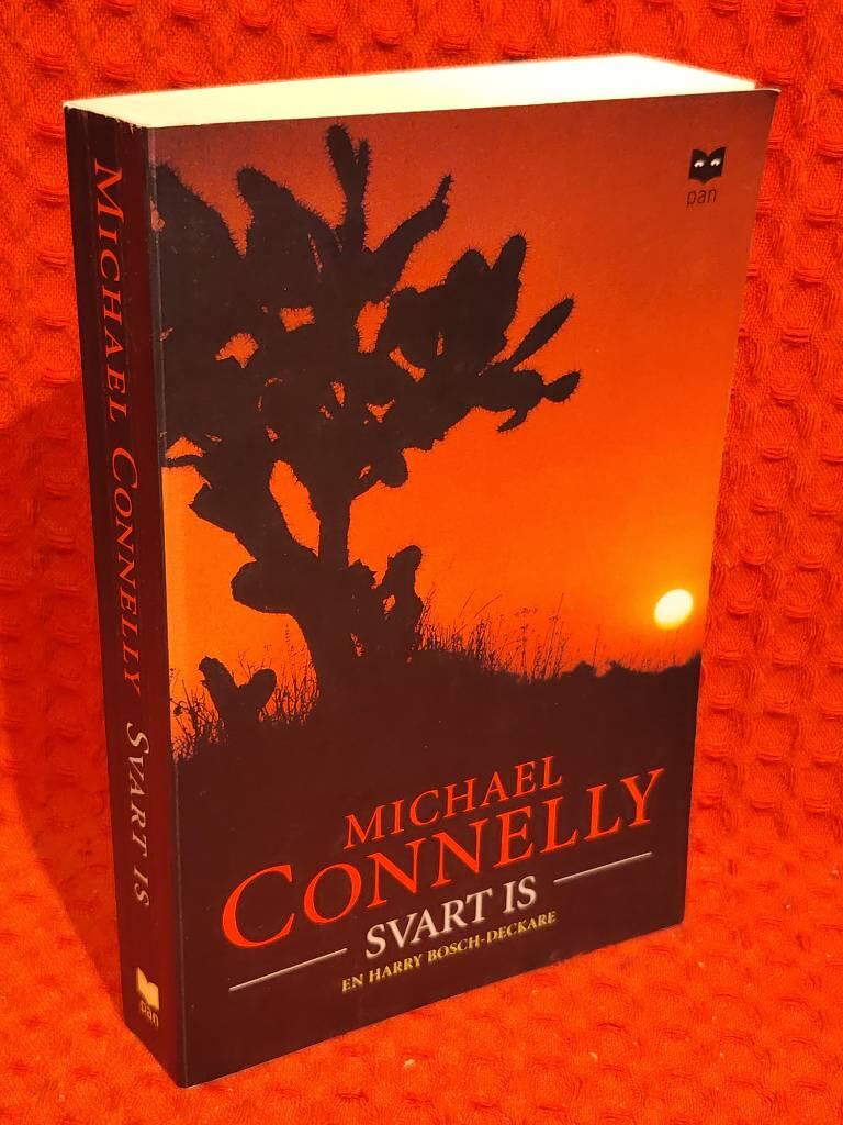 Svart is - en Harry Bosch-deckare av Michael Connelly - omslag