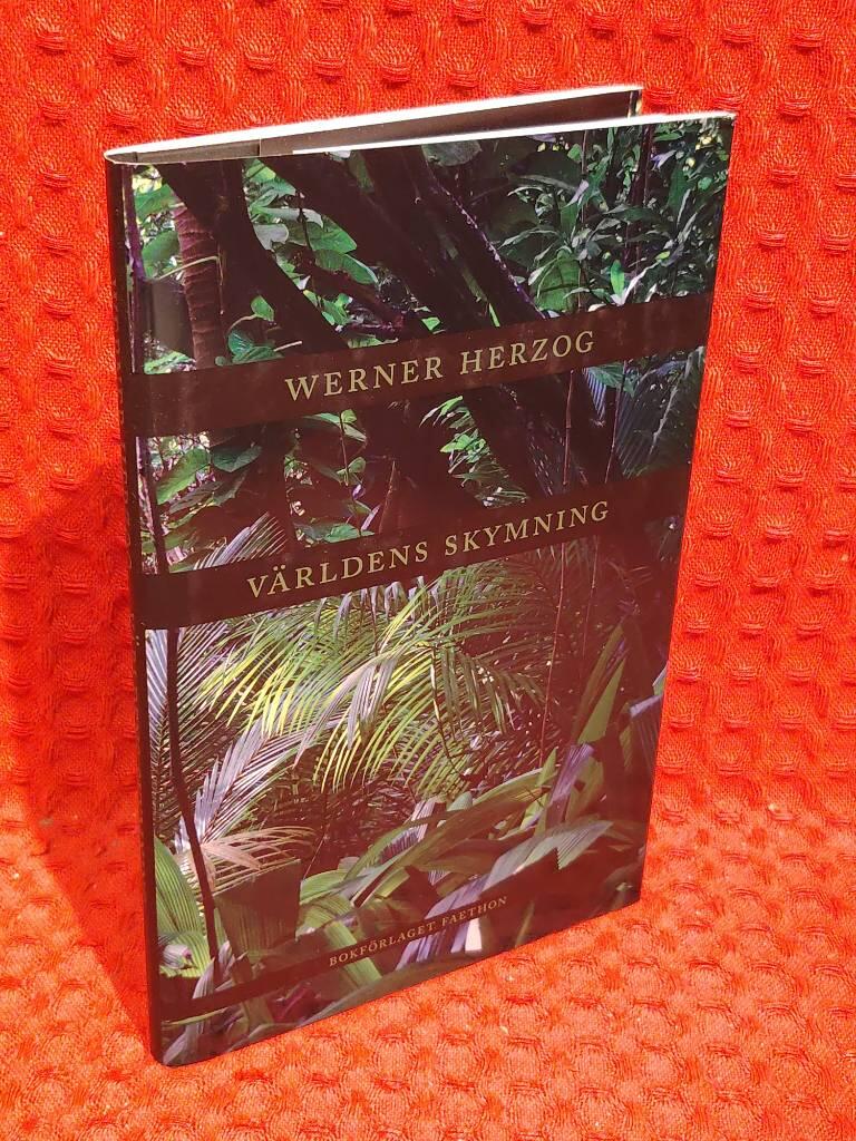 Världens skymning av Werner Herzog - omslag