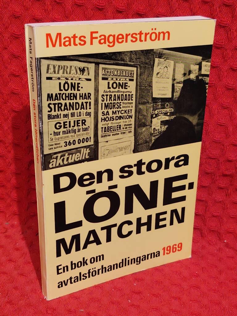 Den stora lönematchen av Mats Fagerström - omslag
