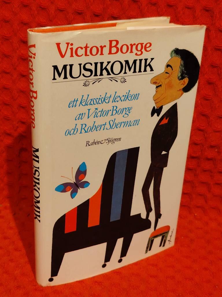 Musikomik : Ett klassiskt lexikon av Victor Borge - omslag