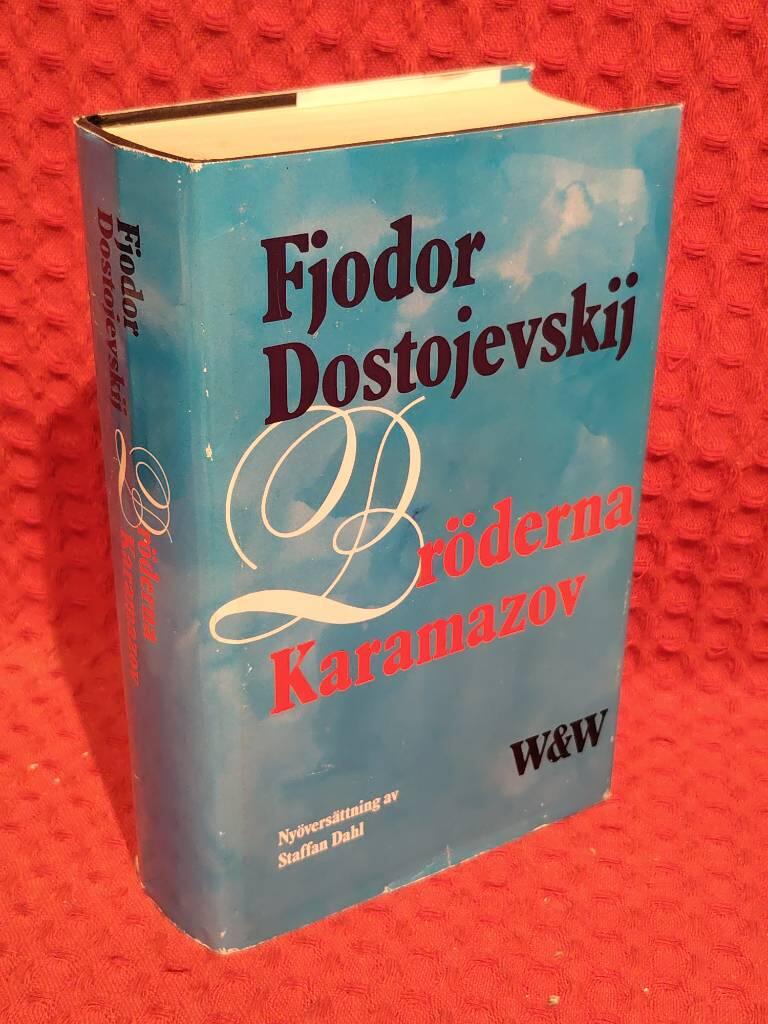 Bröderna Karamazov : Roman i fyra delar med en epilog av Fjodor Dostojevskij - omslag