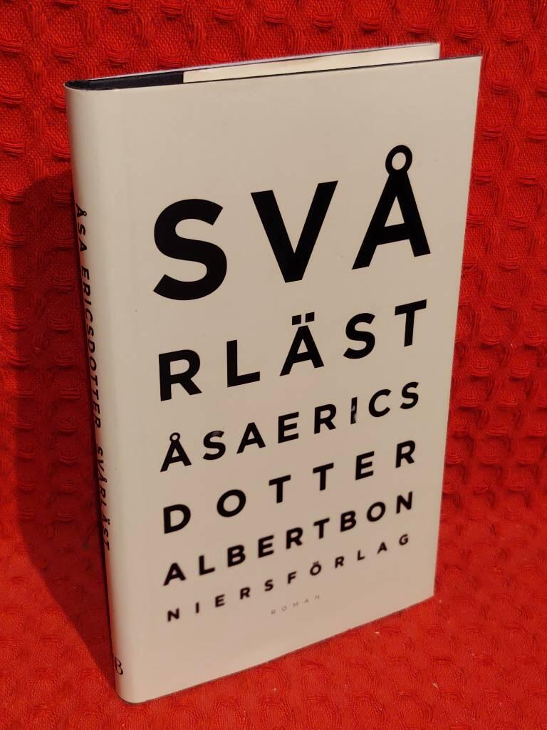 Svårläst av Åsa Ericsdotter - omslag