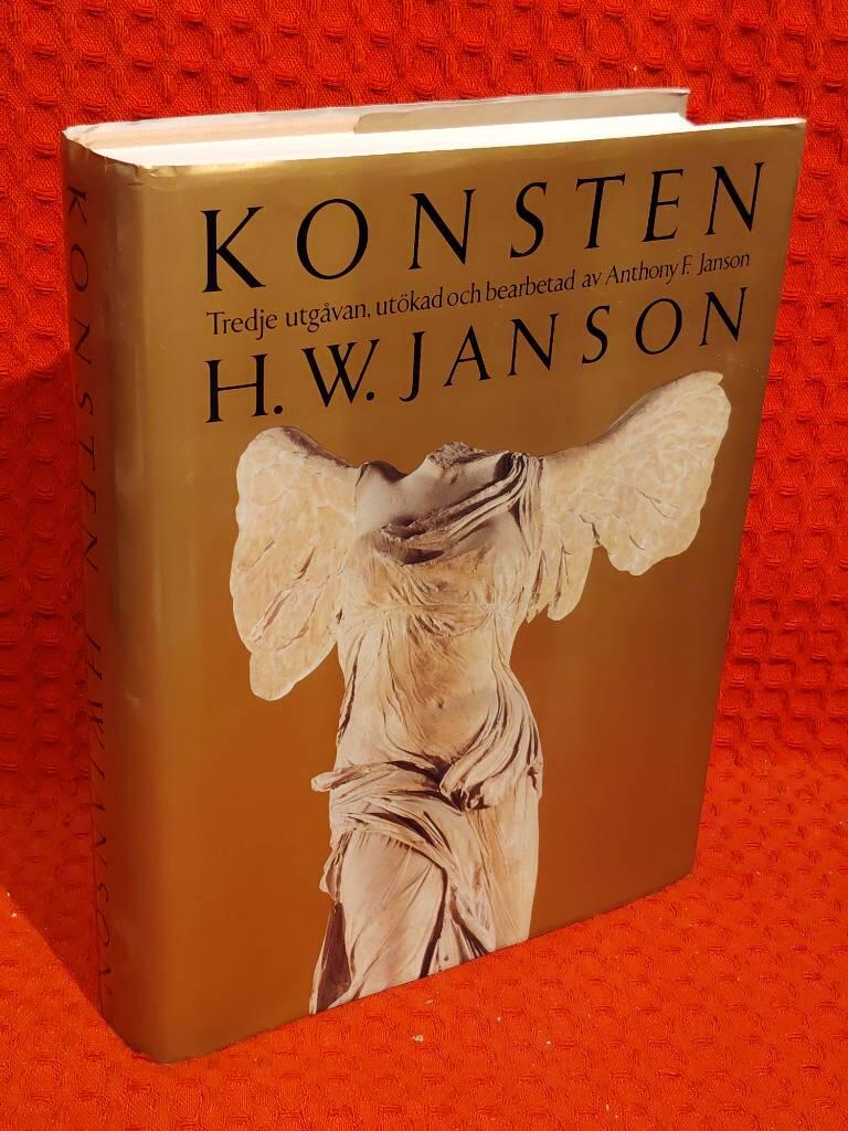 Konsten - måleriets, skulpturens och arkitekturens historia från äldsta tider till våra dagar av Horst Woldemar Janson - omslag