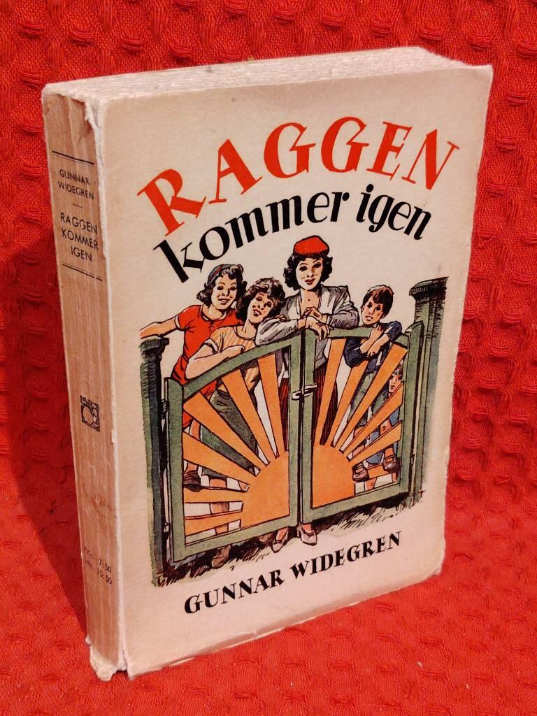 Raggen kommer igen av Gunnar Widegren - omslag
