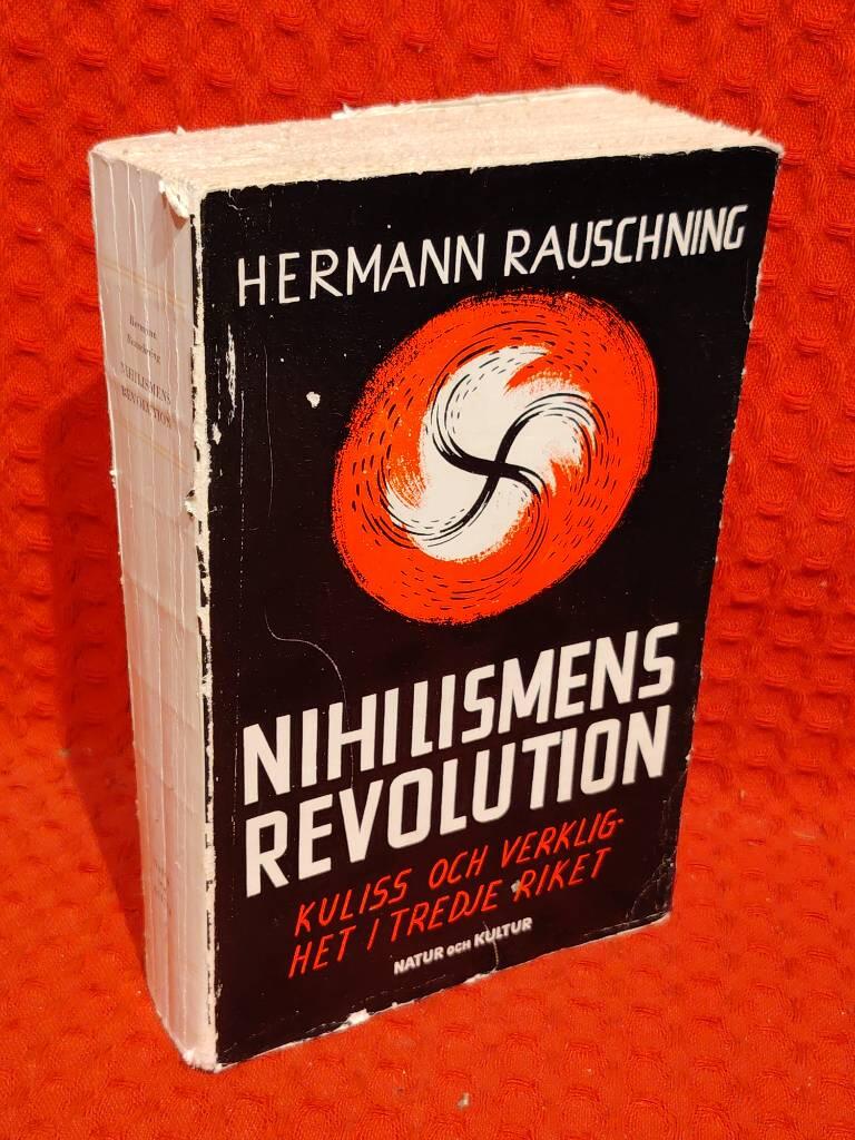 Nihilismens revolution av Hermann Rauschning - omslag