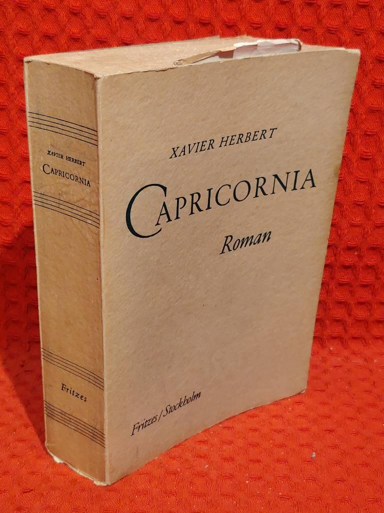 Capricornia av Xavier Herbert - omslag