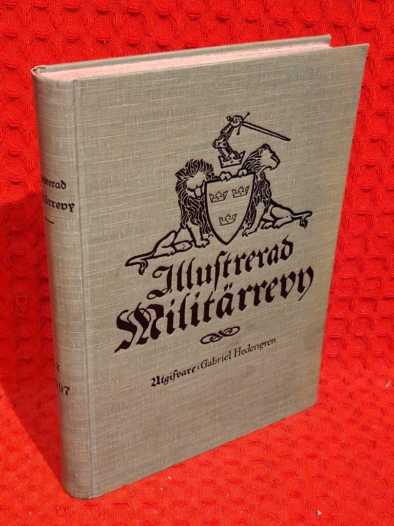Illustrerad militärrevy X 1907 av Gabriel Hedengren - omslag
