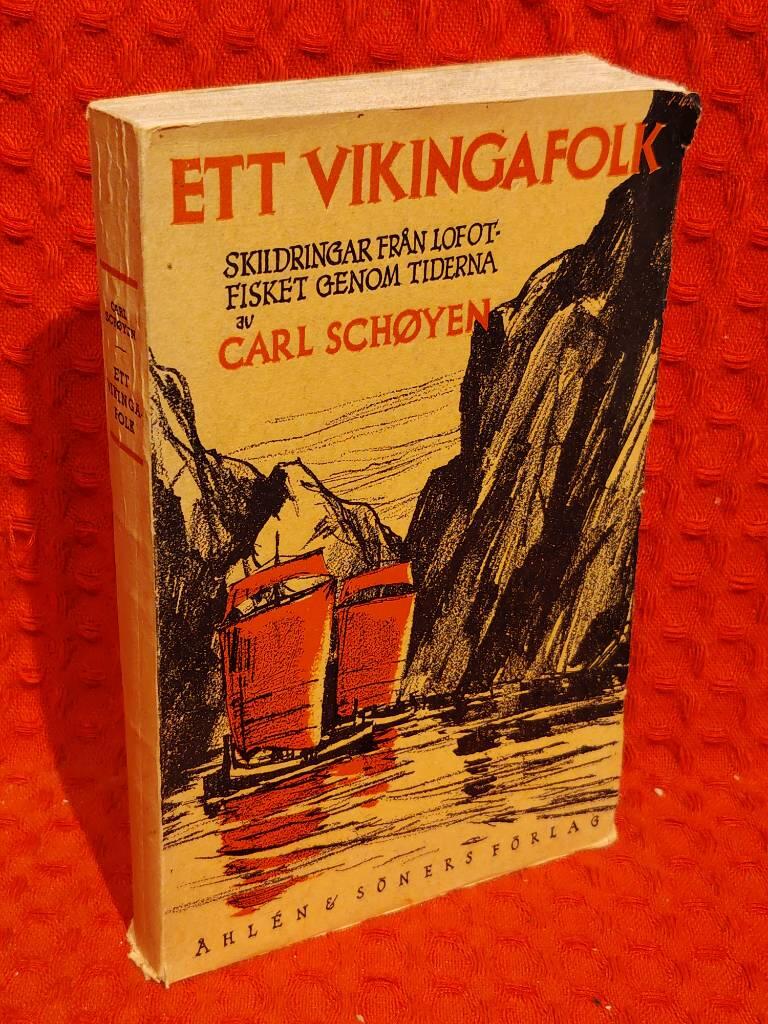 Ett vikingafolk av Carl Schøyen - omslag