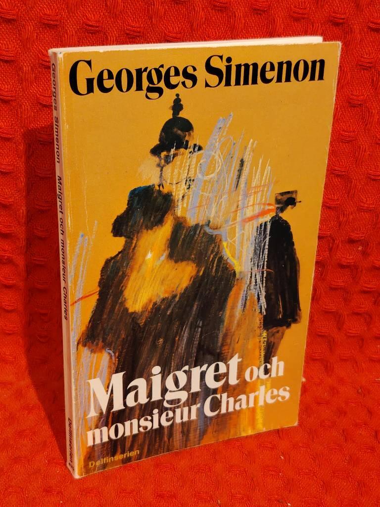 Maigret och monsieur Charles av Georges Simenon - omslag