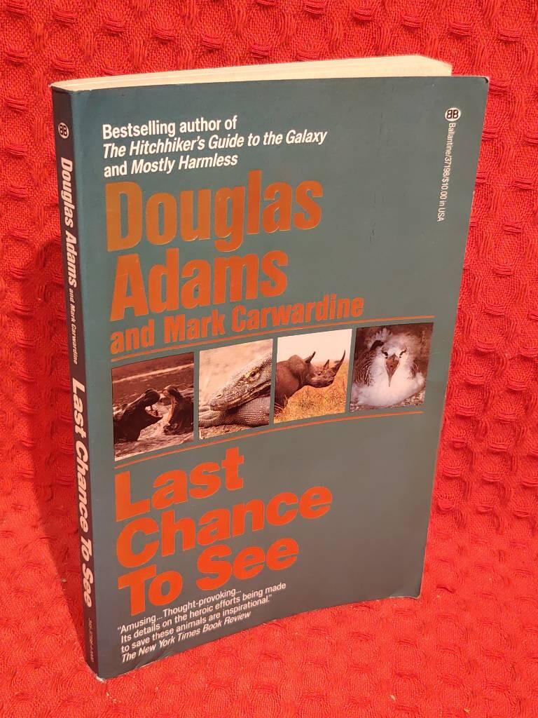 Last chance to see av Douglas Adams - omslag