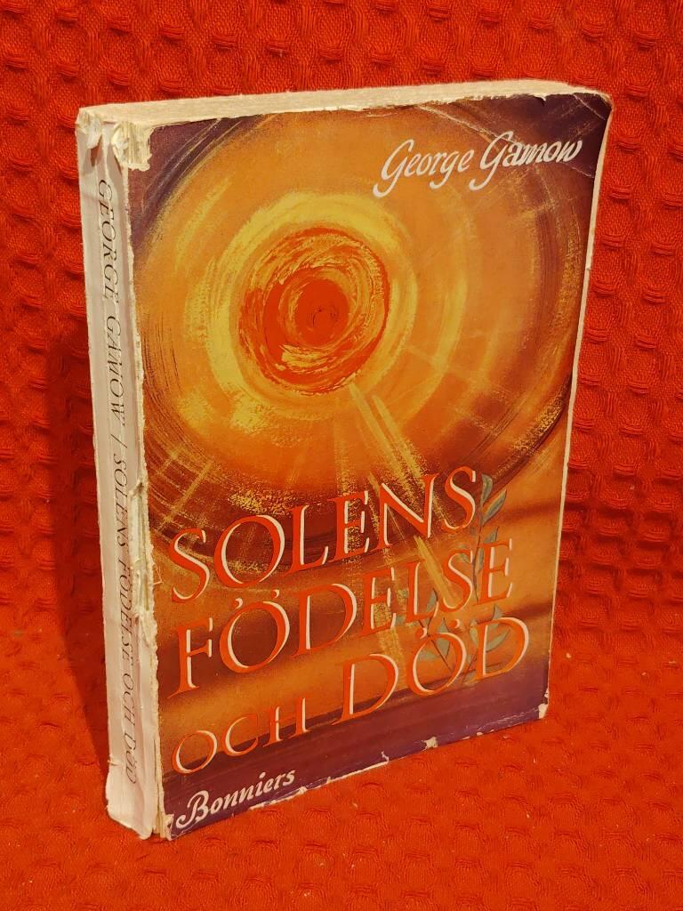 Solens födelse och död av George Gamow - omslag