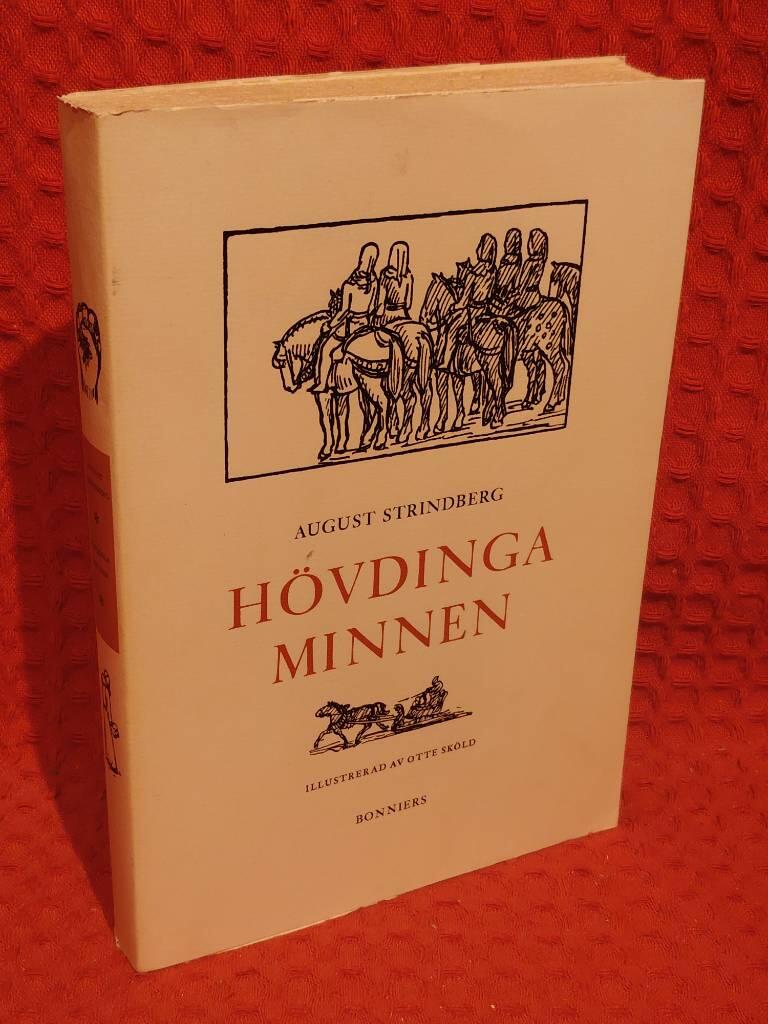 Hövdinga minnen av August Strindberg - omslag