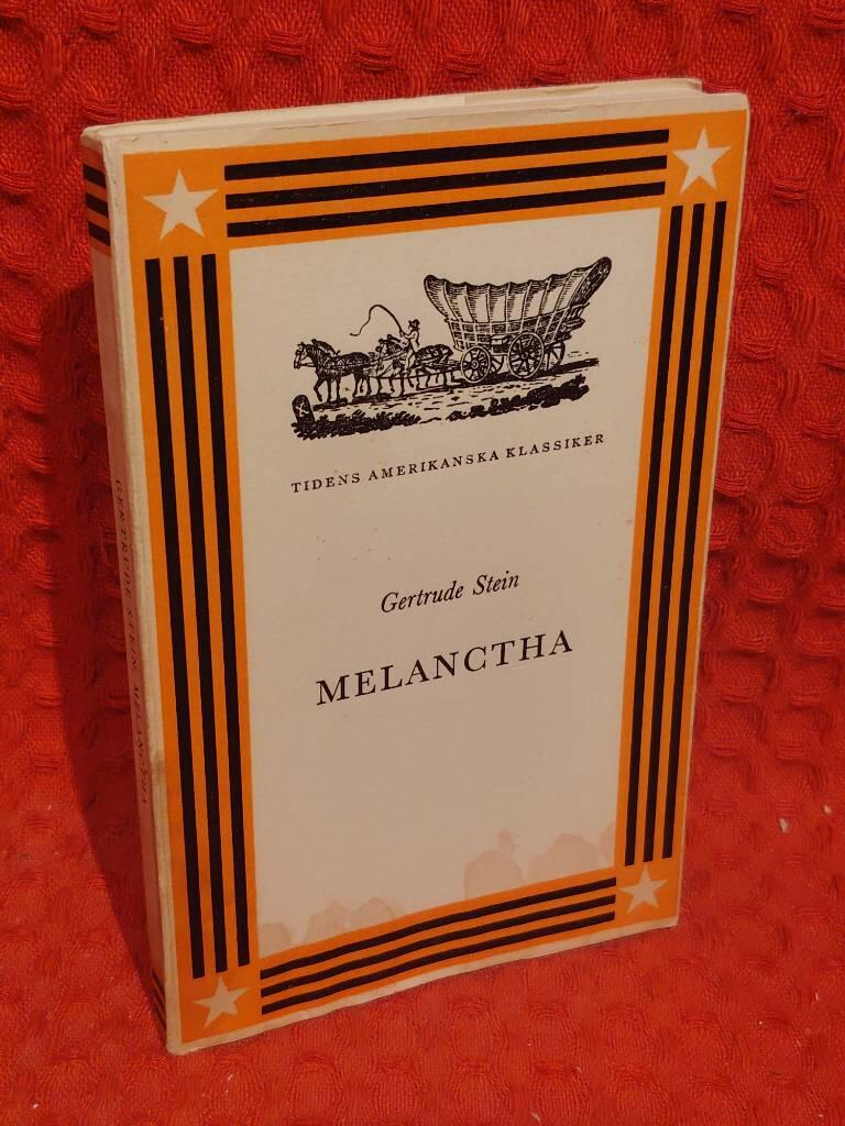 Melanctha av Gertrude Stein - omslag