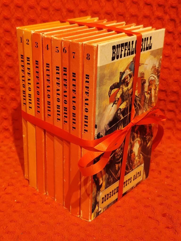 Bokpaket: Buffalo Bill 1-8 av William F. Cody - omslag