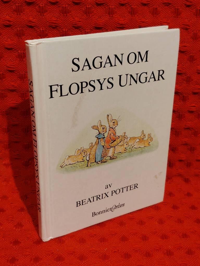 Sagan om Flopsys ungar av Beatrix Potter - omslag