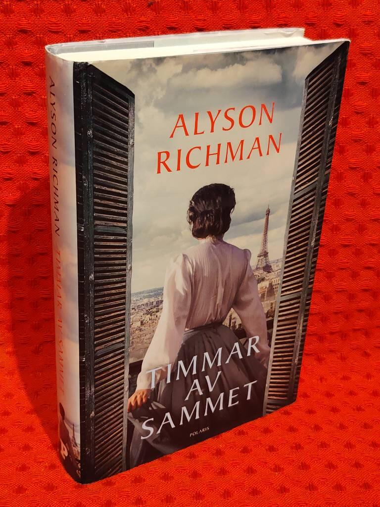 Timmar av sammet av Alyson Richman - omslag