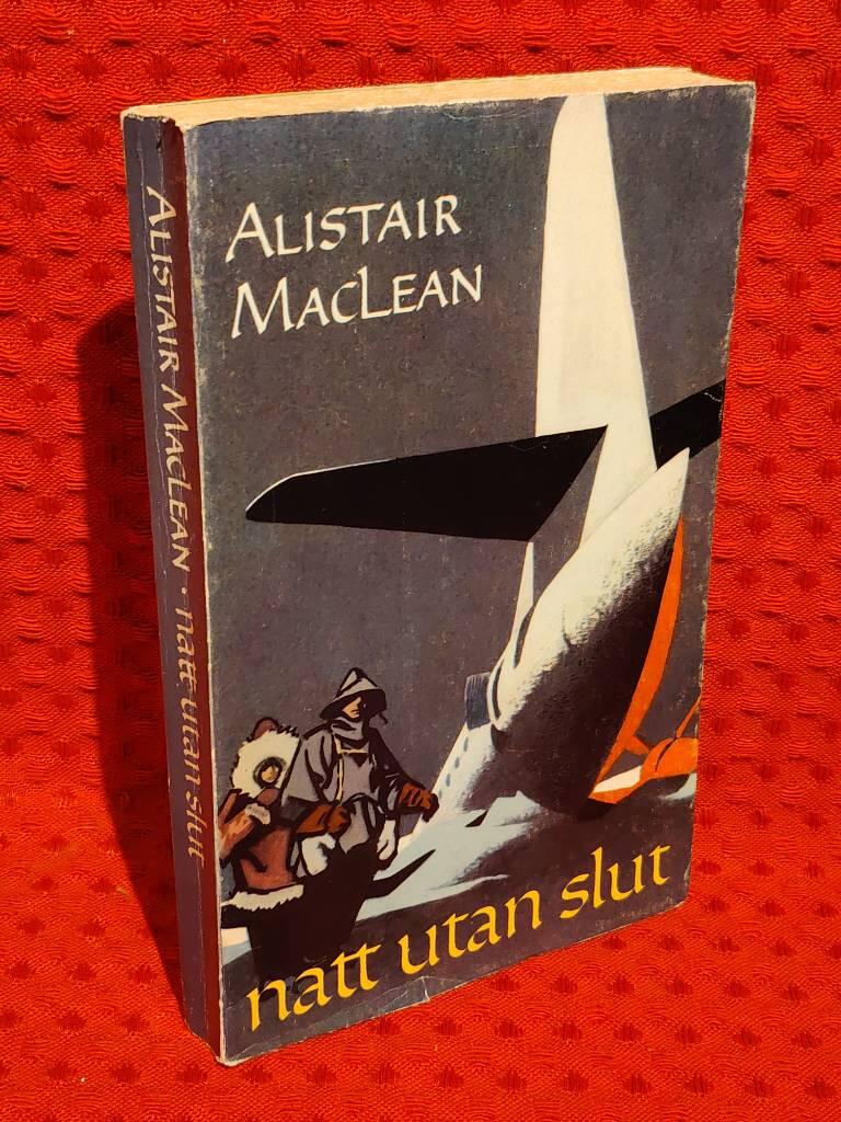 Natt utan slut av Alistair MacLean - omslag