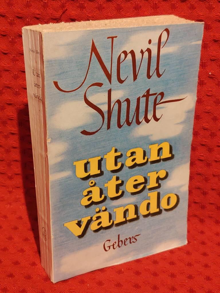 Utan återvändo av Nevil Shute - omslag