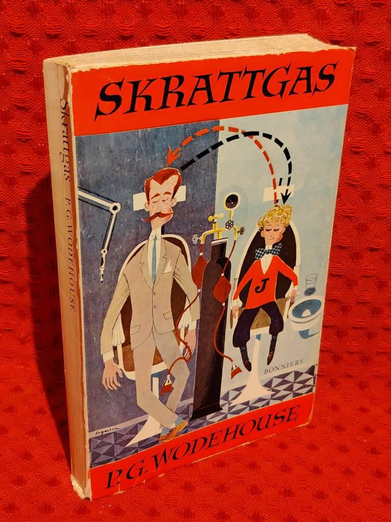 Skrattgas av P. G. Wodehouse - omslag