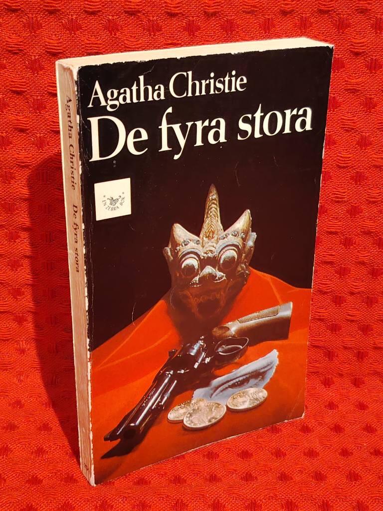 De fyra stora av Agatha Christie - omslag
