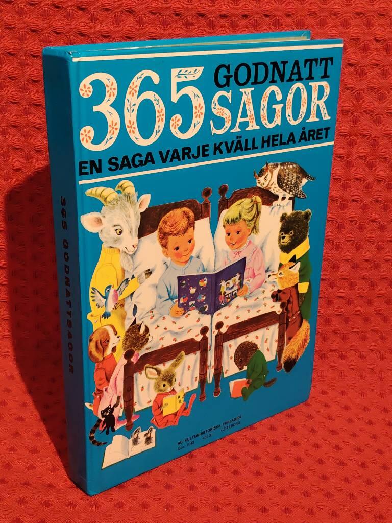365 godnattsagor - En saga varje kväll hela året - omslag