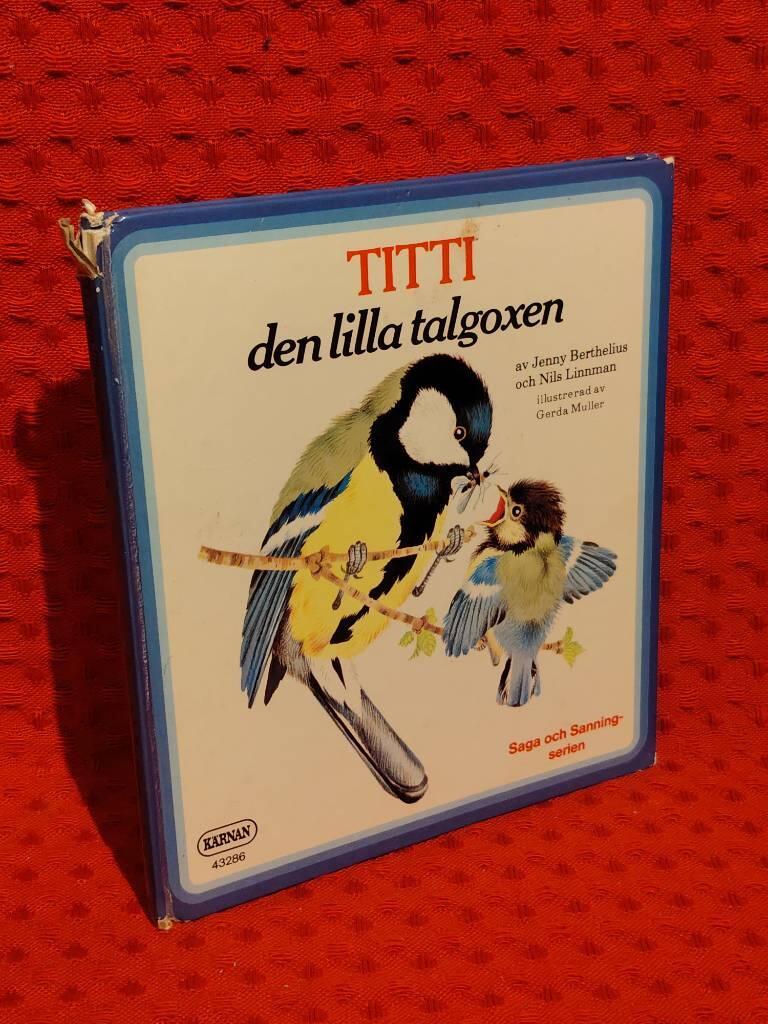 Titti den lilla talgoxen av Nils Linnman Jenny Barthelius - omslag