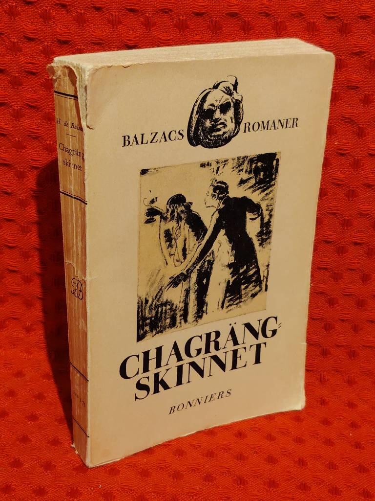 Chagrängskinnet av H. De Balzac - omslag