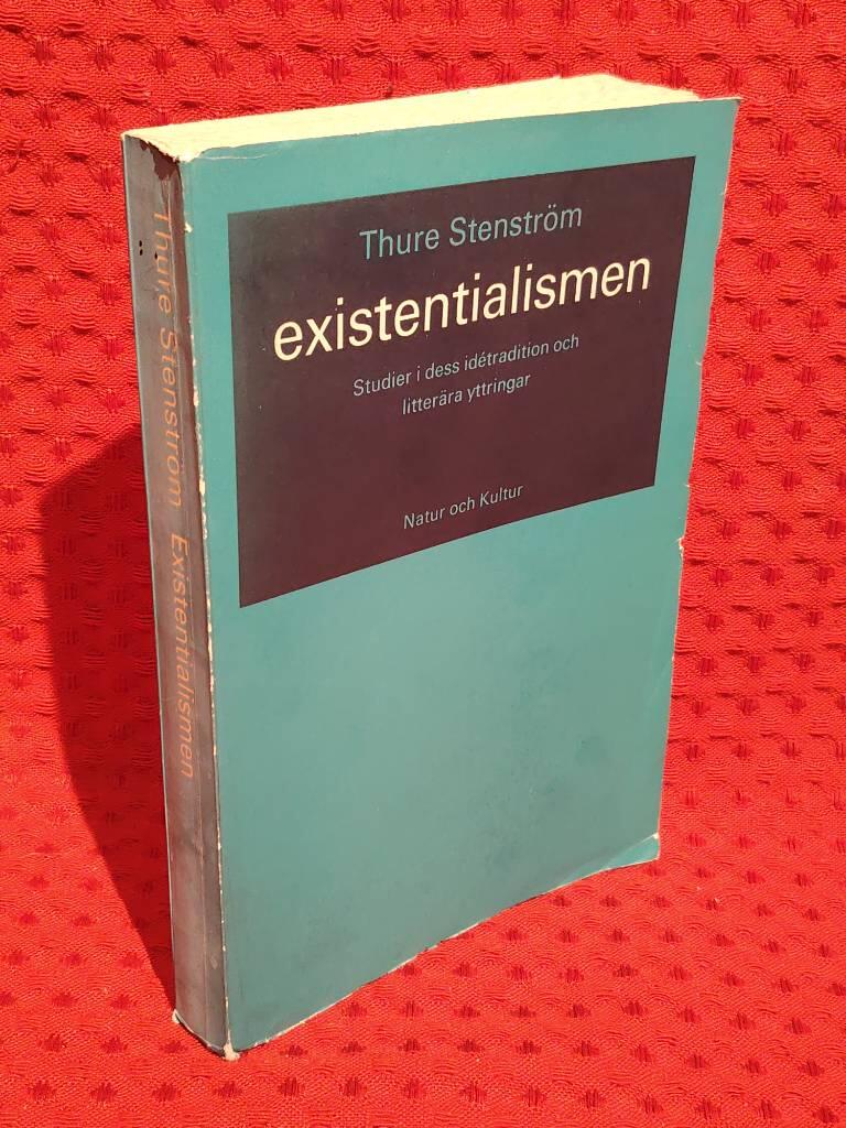 Existentialismen av Thure Stenström - omslag