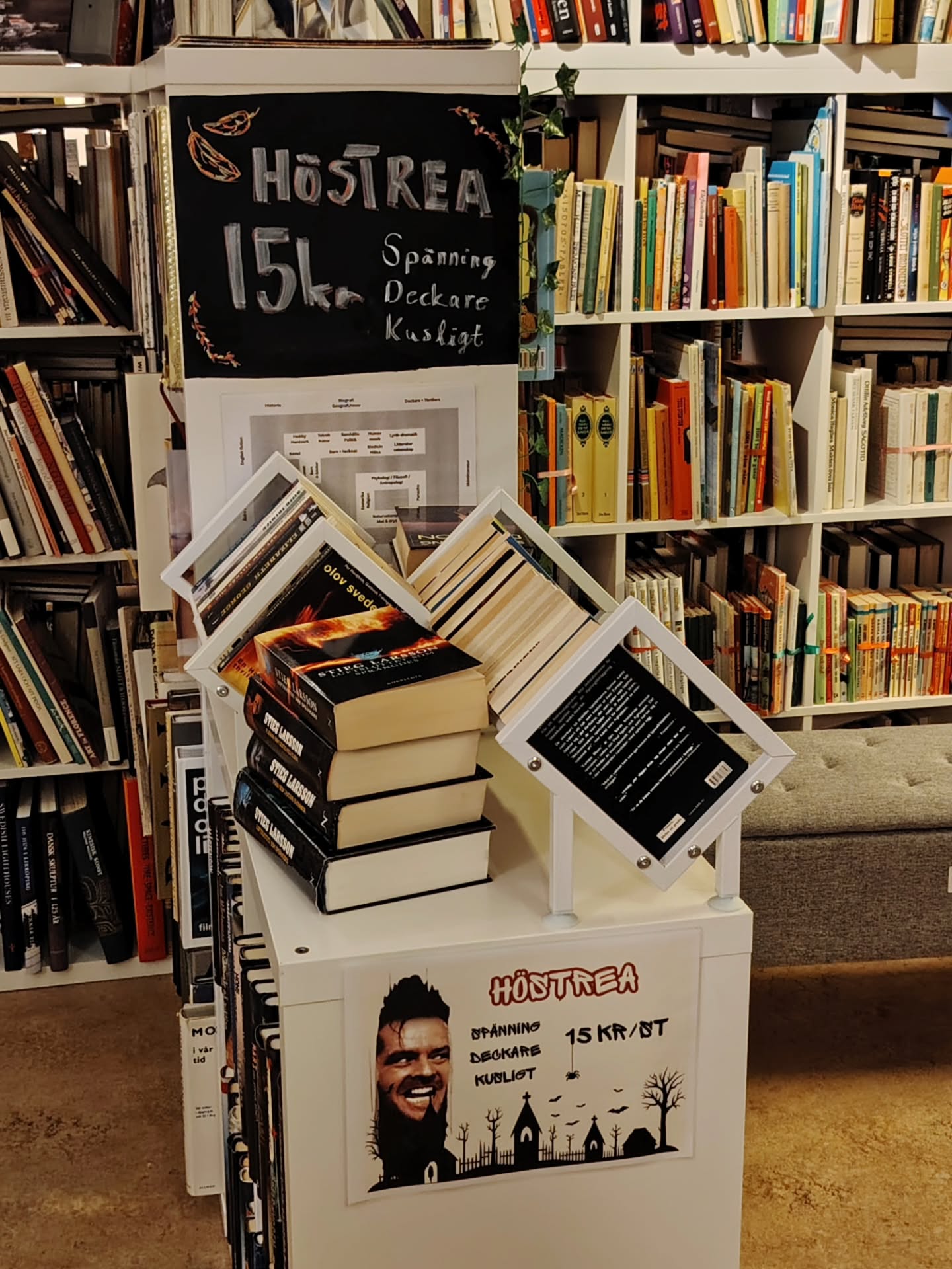 Hösten är här, och vad passar bättre än en bra bok? Ytterst få saker, men en tur till ett antikvariat för att hitta e…